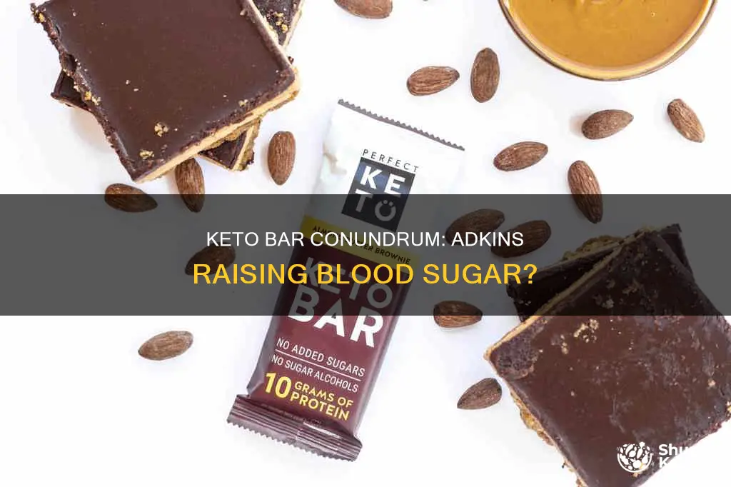 are adkins keto bars raising peoples blood sugar