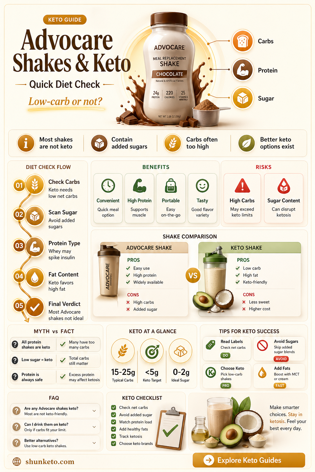 are advocare shakes keto