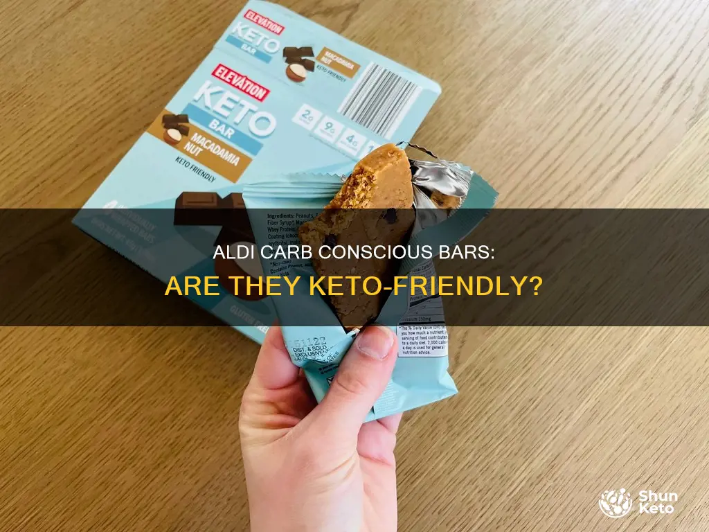 are aldi carb conscious bars keto