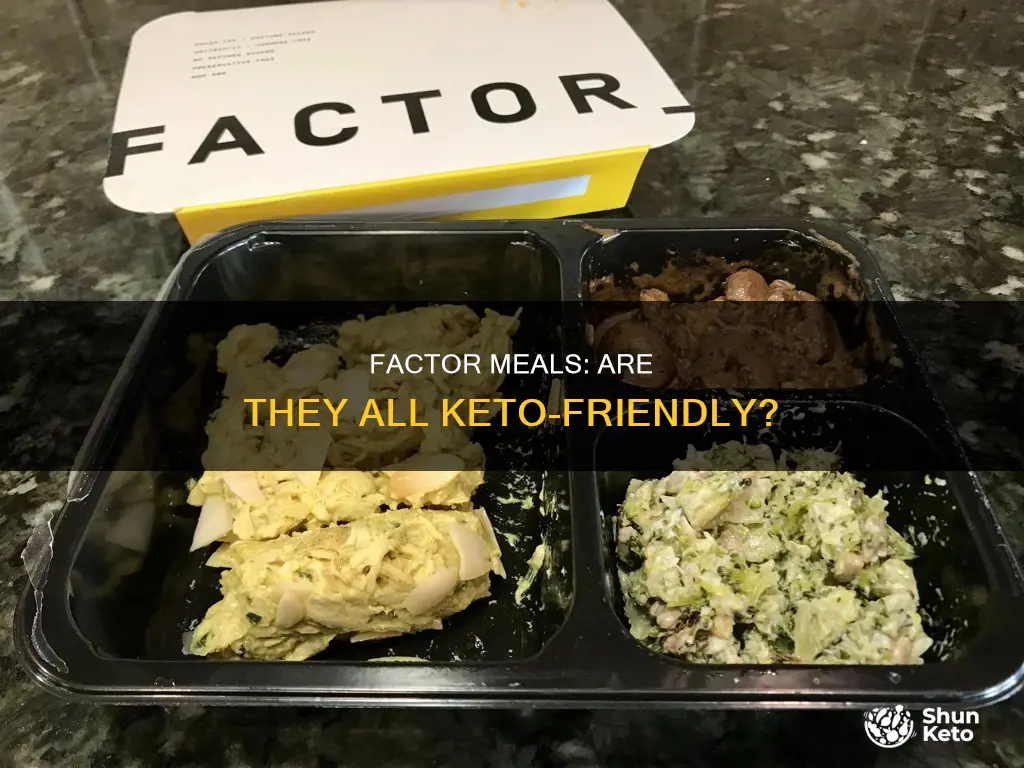 are all factor meals keto