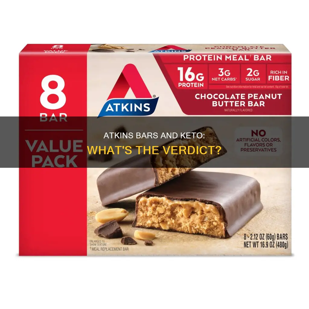 are atkins bars allowed on keto