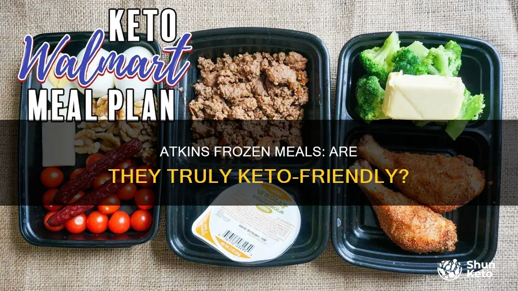 are atkins frozen meals keto