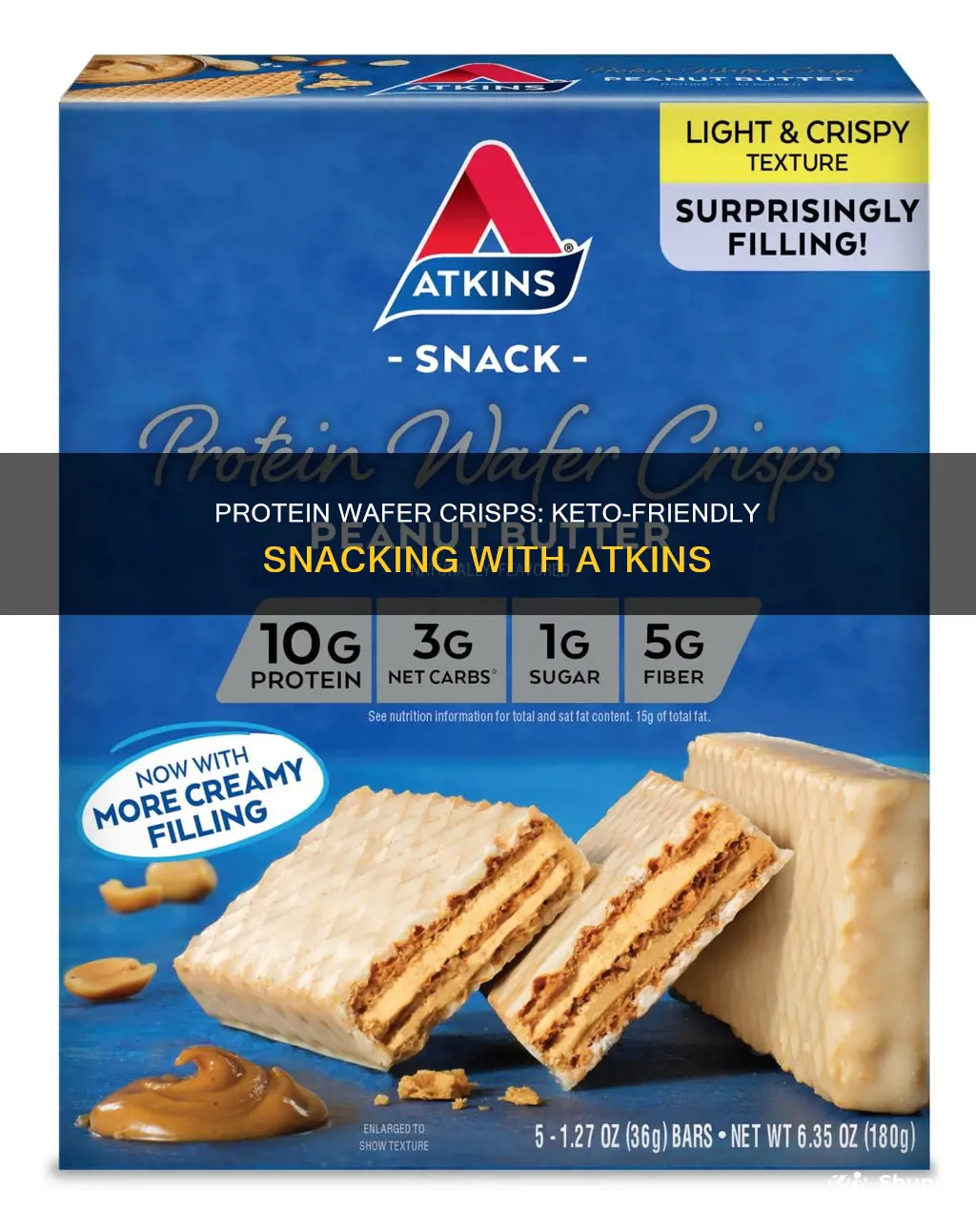 are atkins protein wafer crisps keto