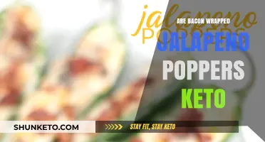 Keto-Friendly Bacon Wrapped Jalapeño Poppers: A Spicy, Low-Carb Snack