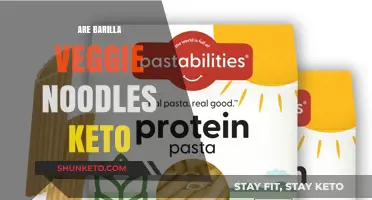 Are Barilla Veggie Noodles Keto-Friendly? A Dietary Analysis