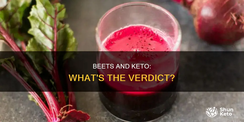 are beets allowed on keto