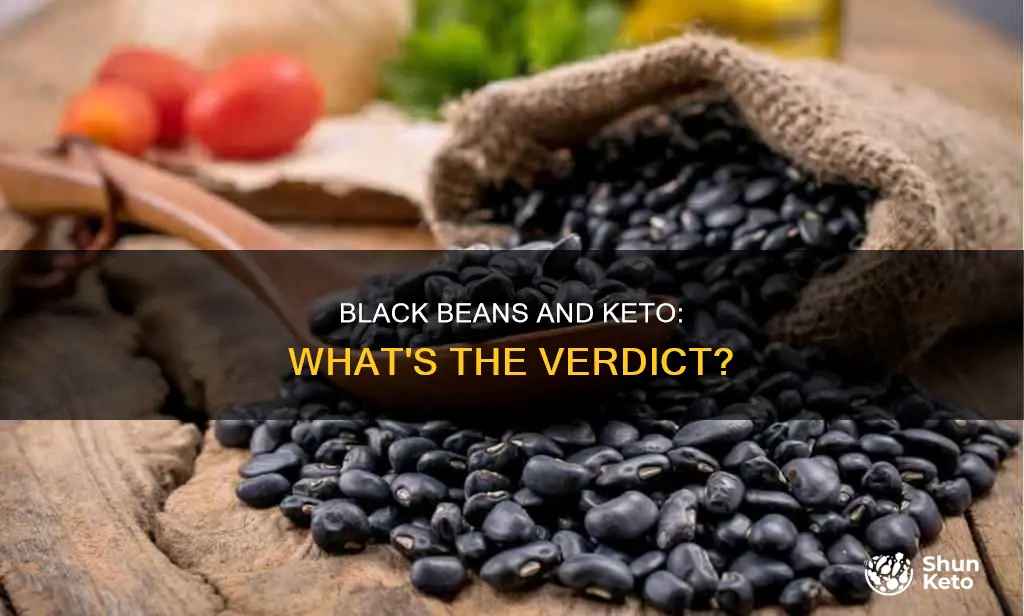 are black beans allowed on keto