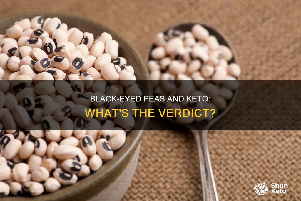 are black eyed peas allowed on keto