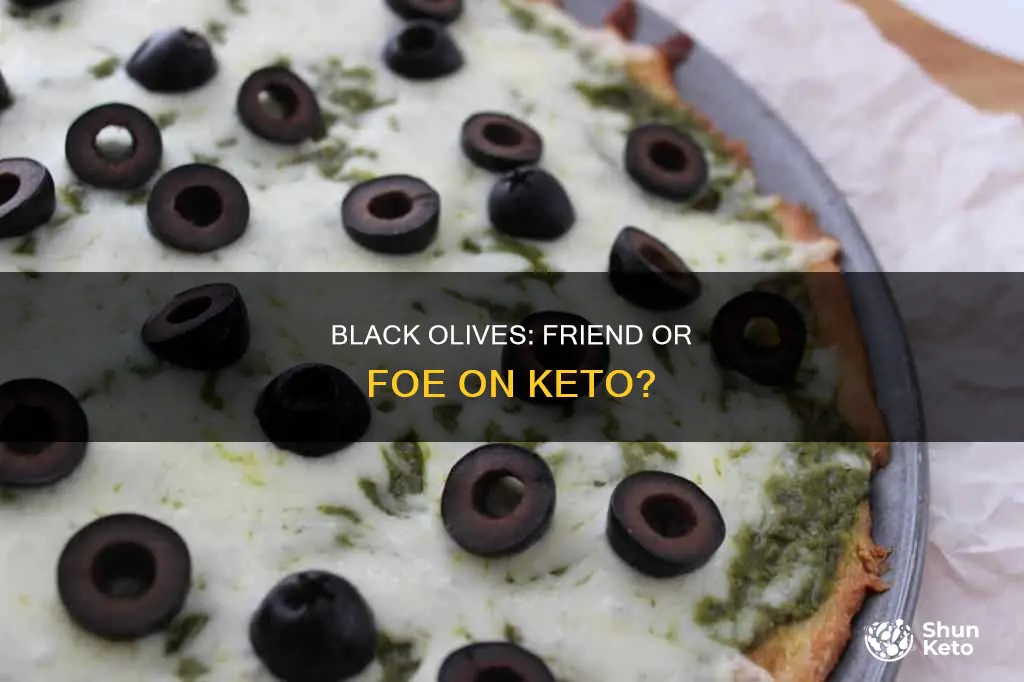 are black olives allowed on keto