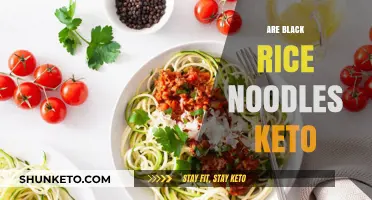 Are Black Rice Noodles Keto-Friendly? A Low-Carb Diet Analysis