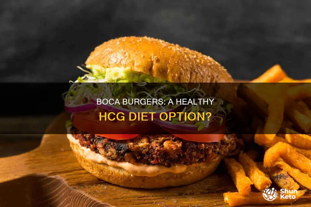 are boca burgers hcg diet