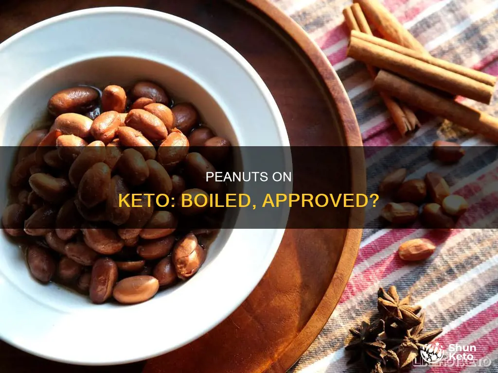 are boiled peanuts keto approved