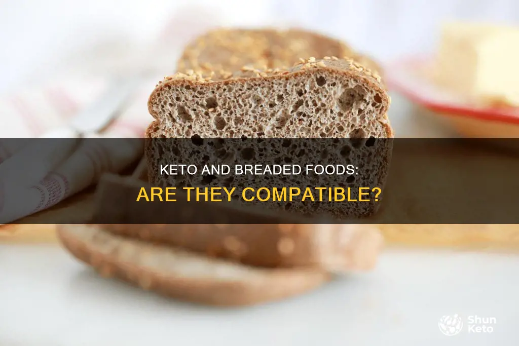 are breaded foods keto