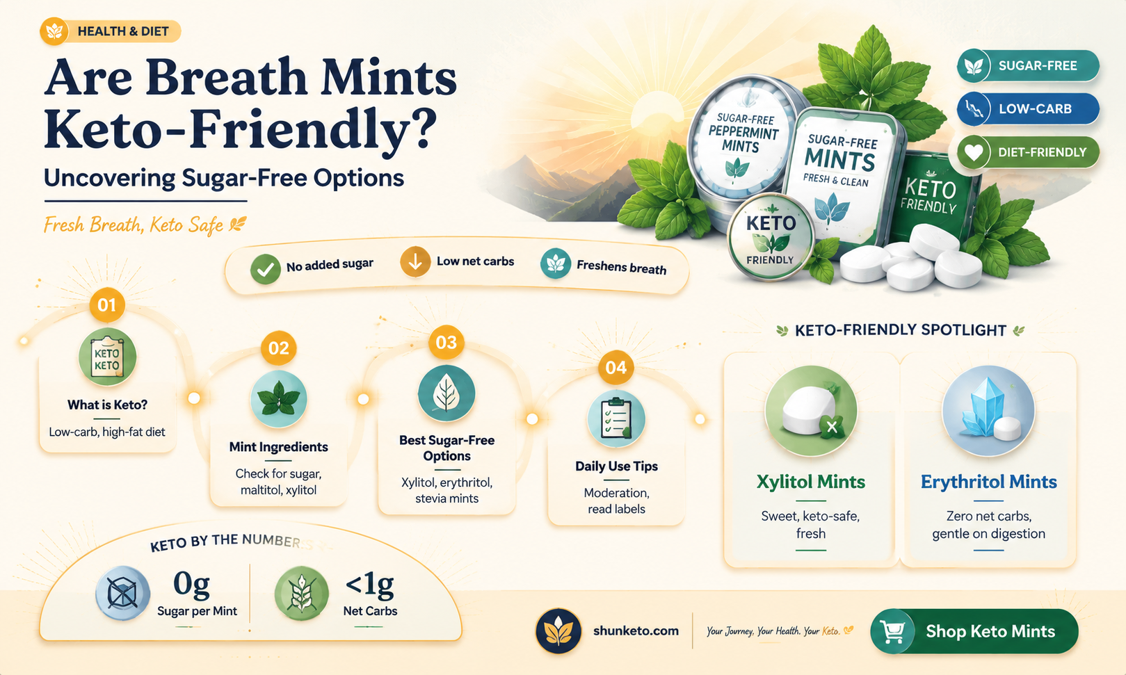are breath mints keto