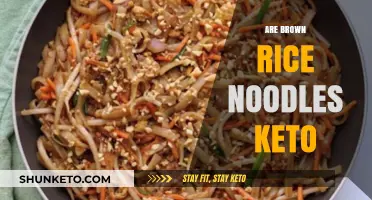 Are Brown Rice Noodles Keto-Friendly? A Low-Carb Diet Analysis