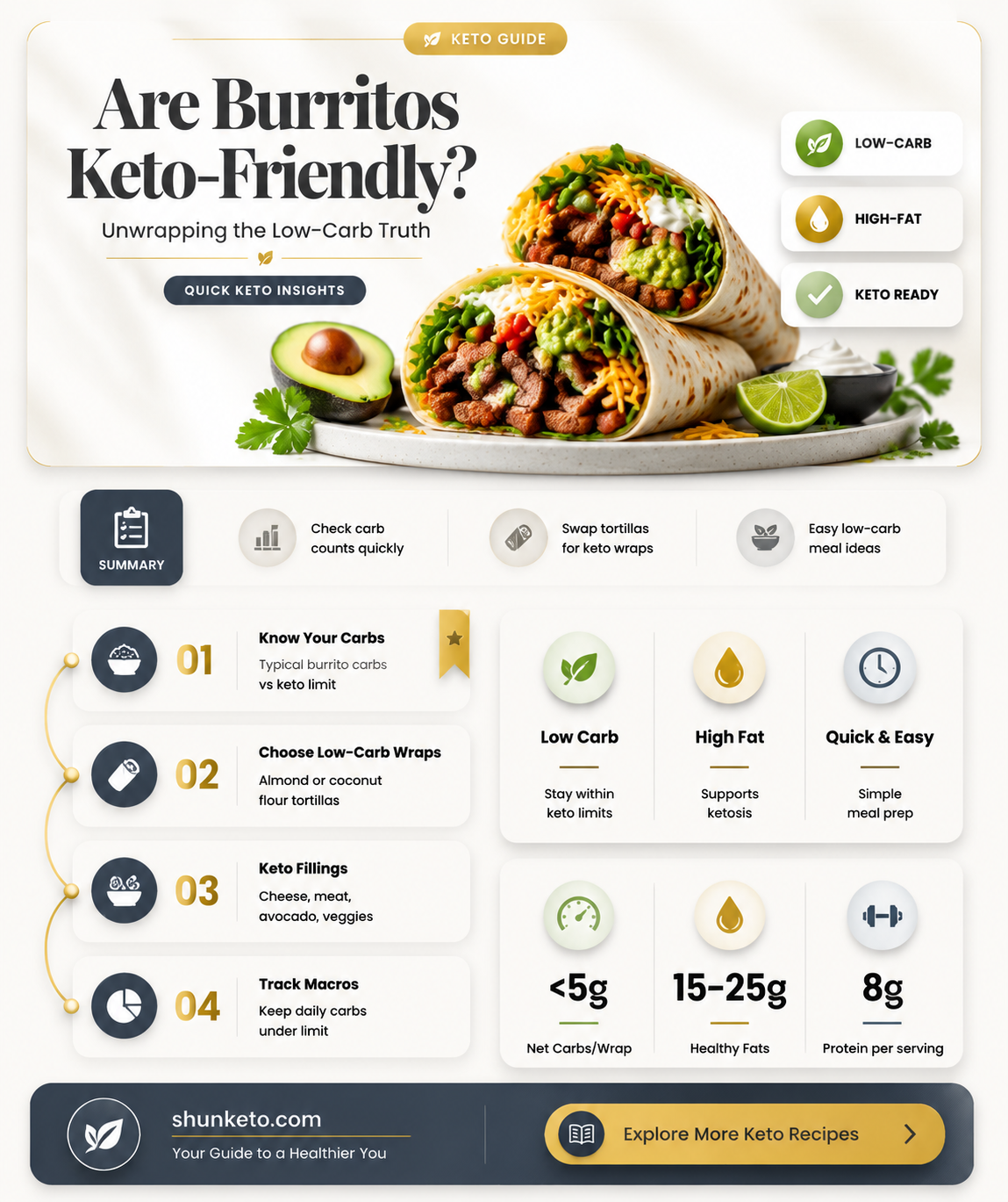 are burritos keto
