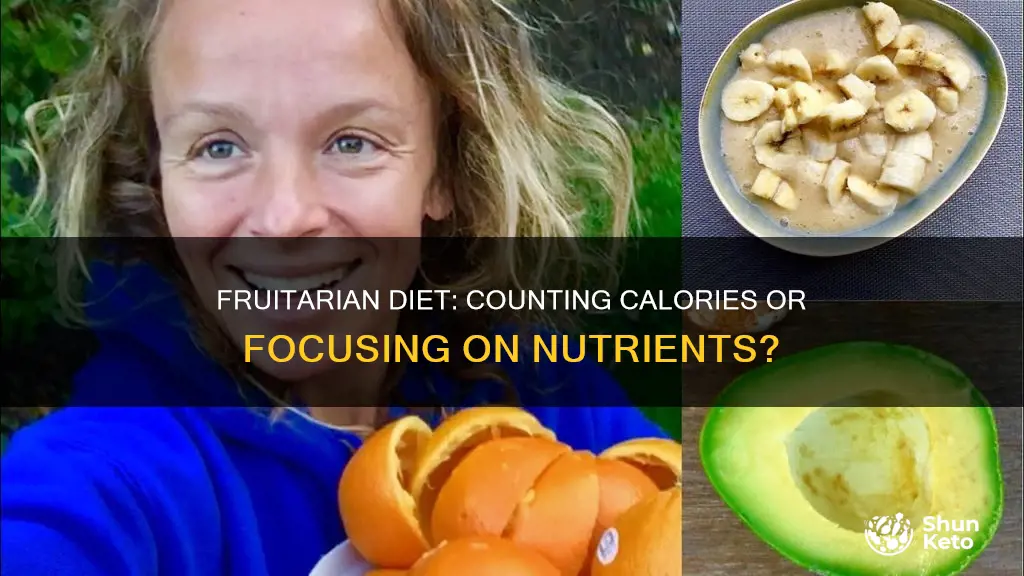 are calories counted on a fruitarian diet