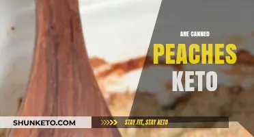 Are Canned Peaches Keto-Friendly? Nutrition Facts and Tips