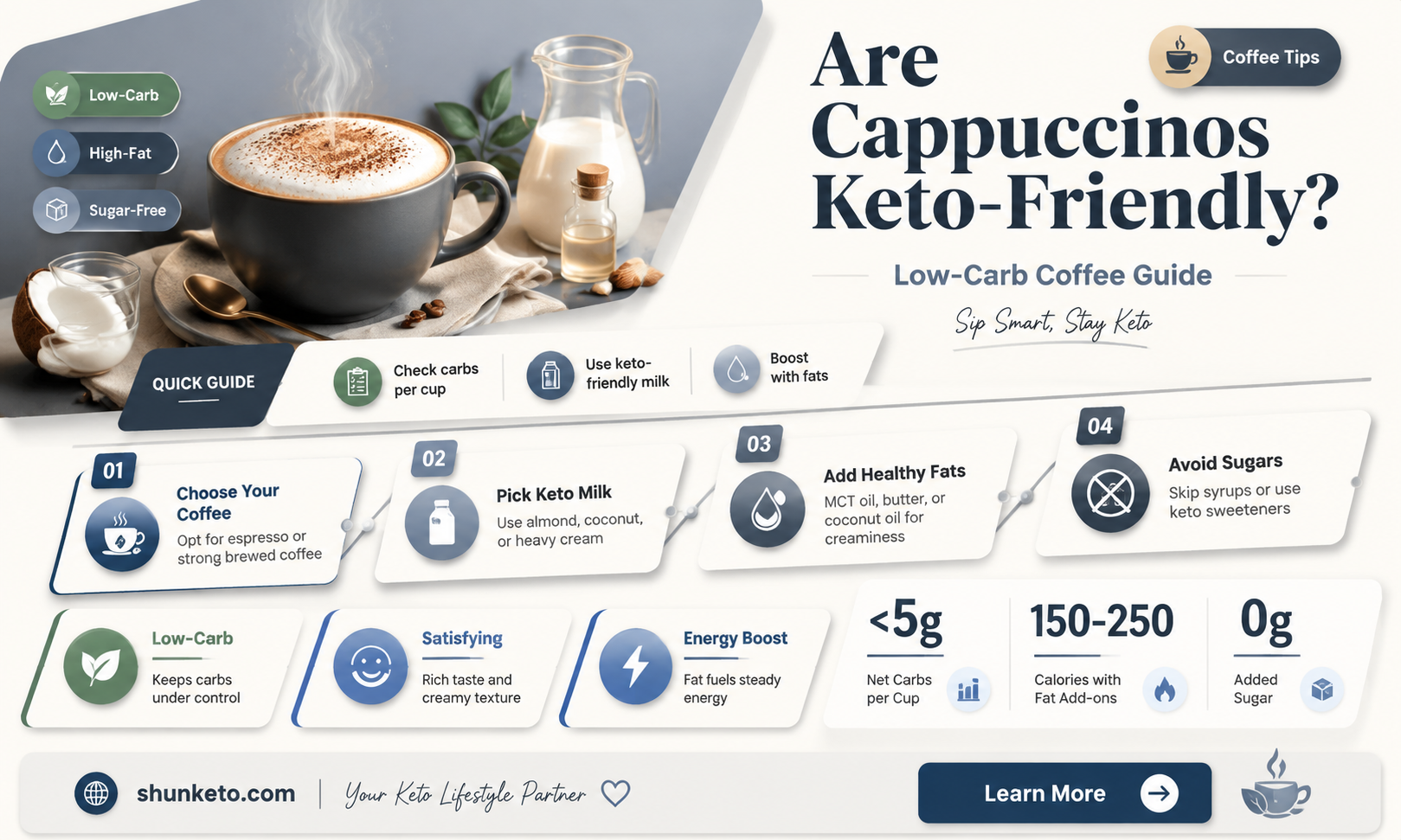 are cappuccinos keto