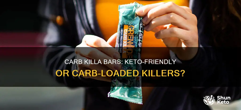 are carb killa bars keto