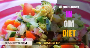 Carrots in GM Diet: What's Allowed?