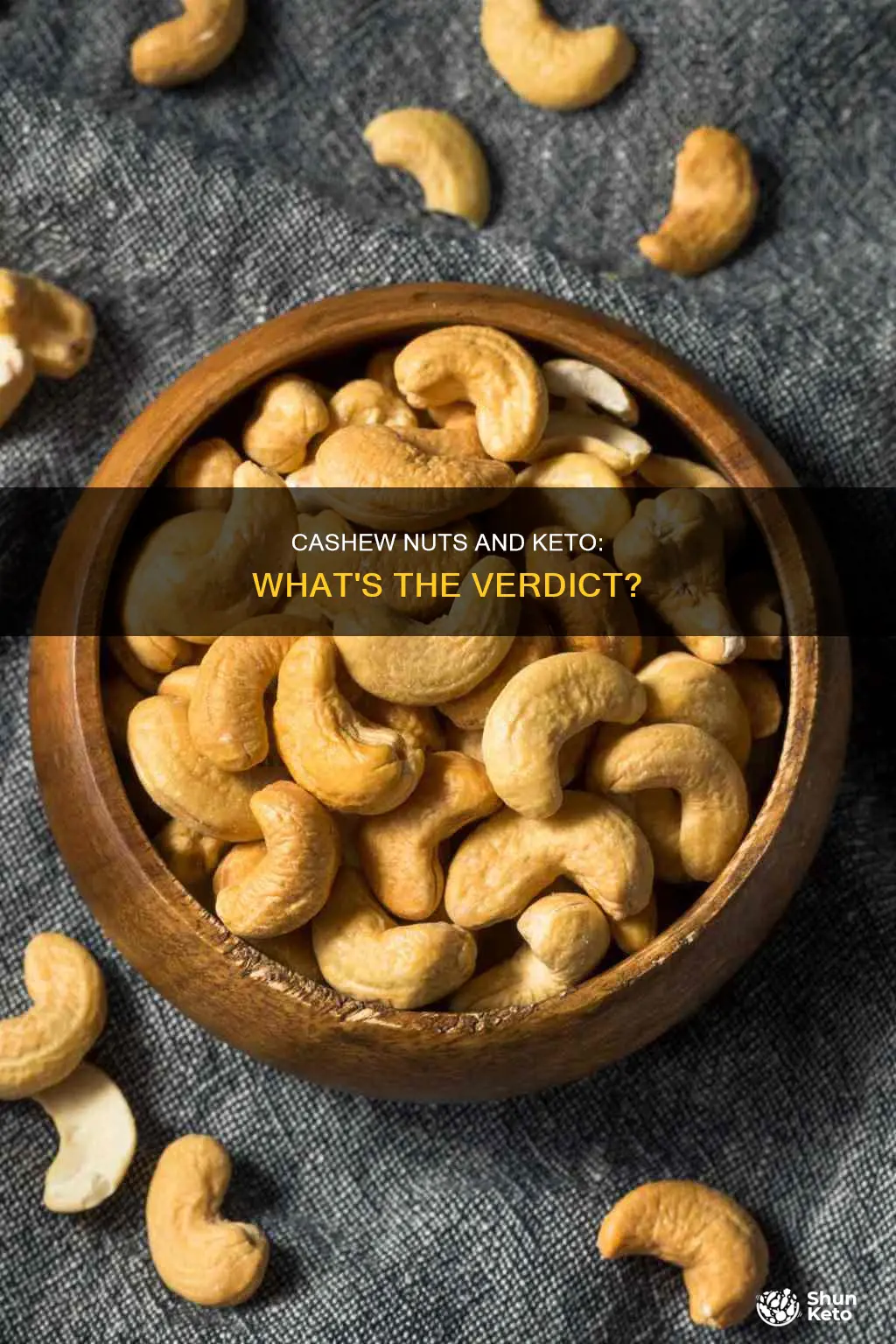 are cashew nuts allowed on keto