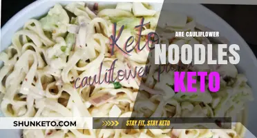 Are Cauliflower Noodles Keto-Friendly? A Low-Carb Pasta Alternative