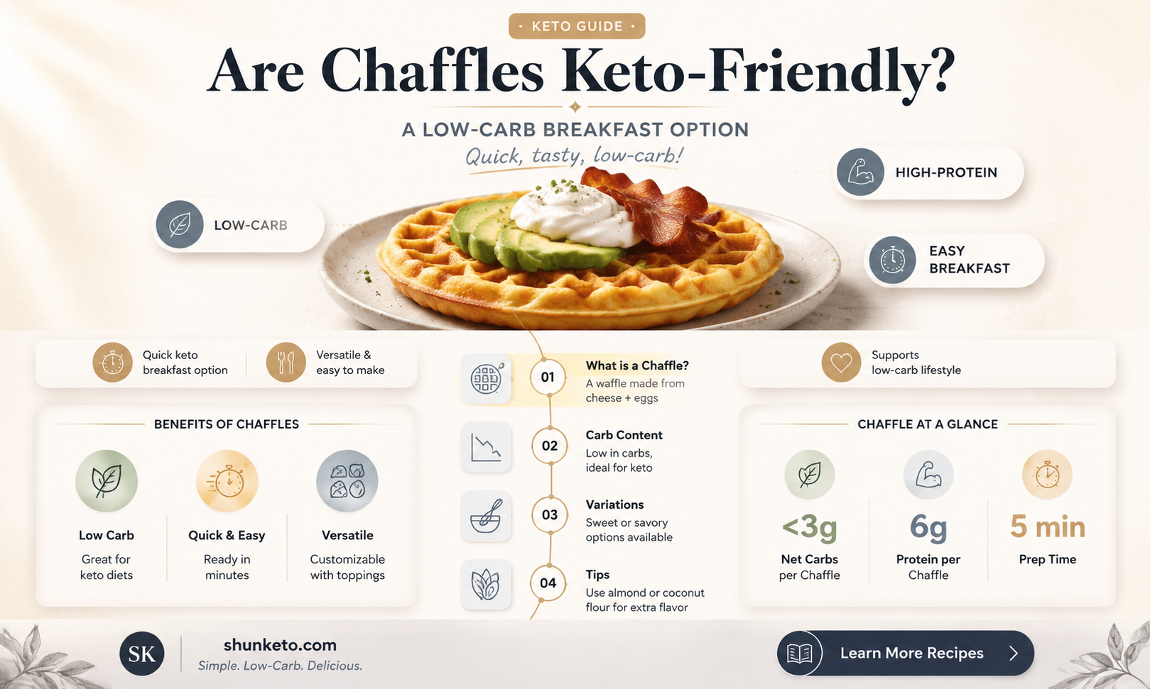 are chaffles keto
