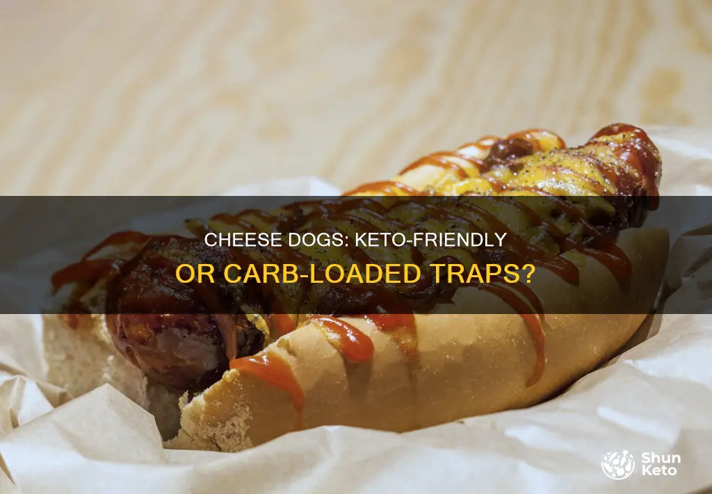 are cheese dogs keto