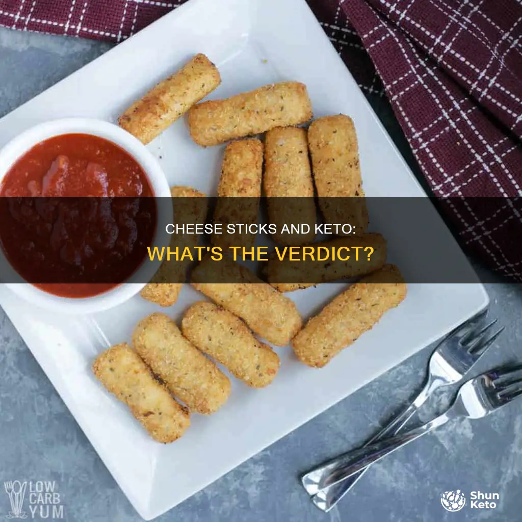 are cheese sticks keto