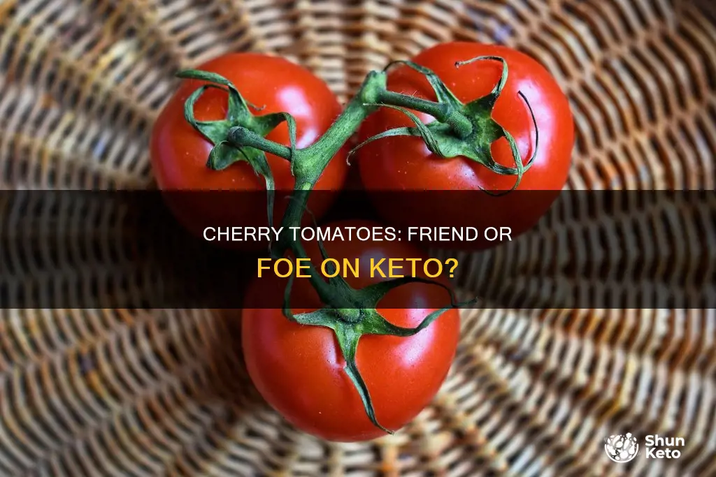 are cherry tomatoes okay on keto