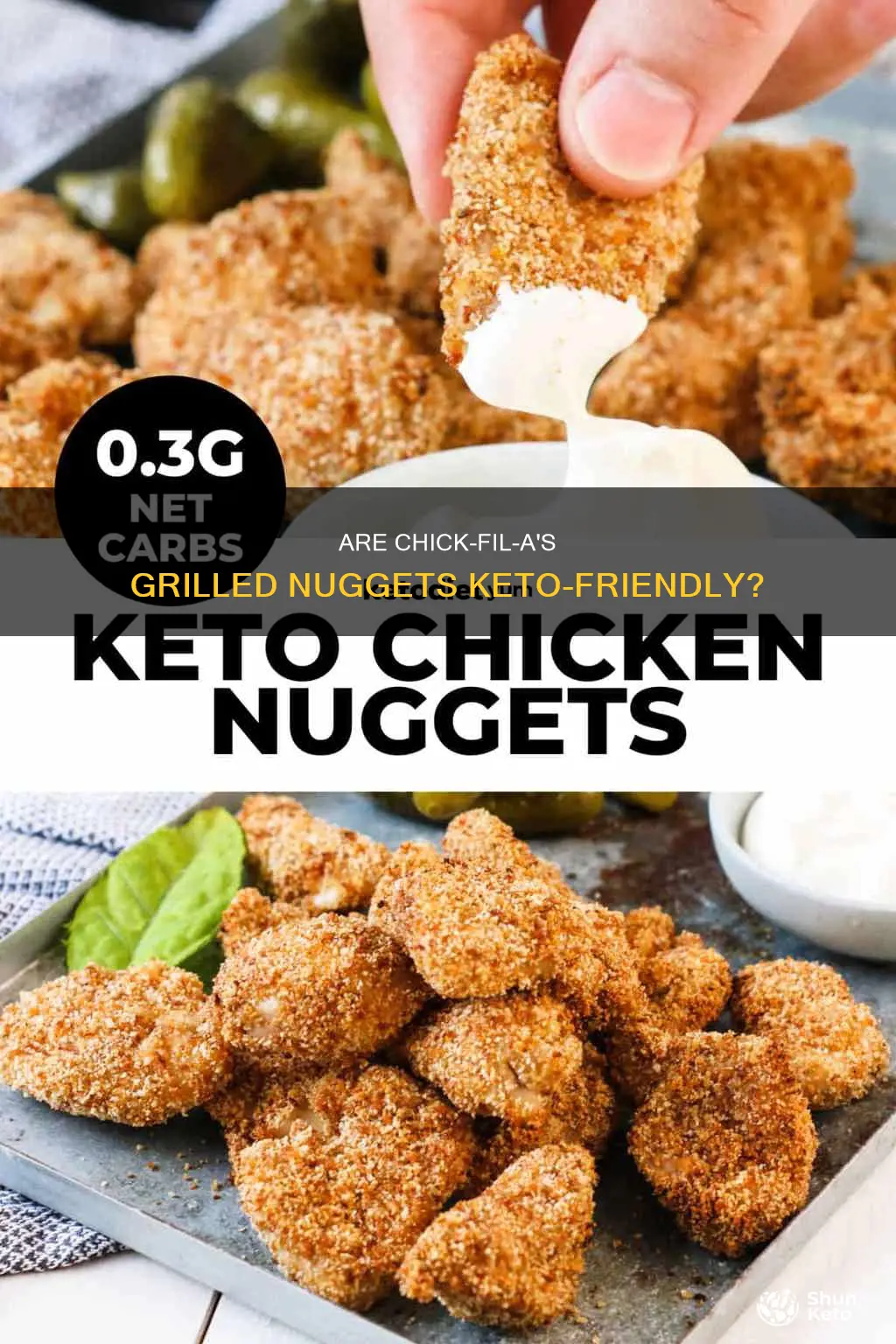 are chick fil a grilled nuggets keto