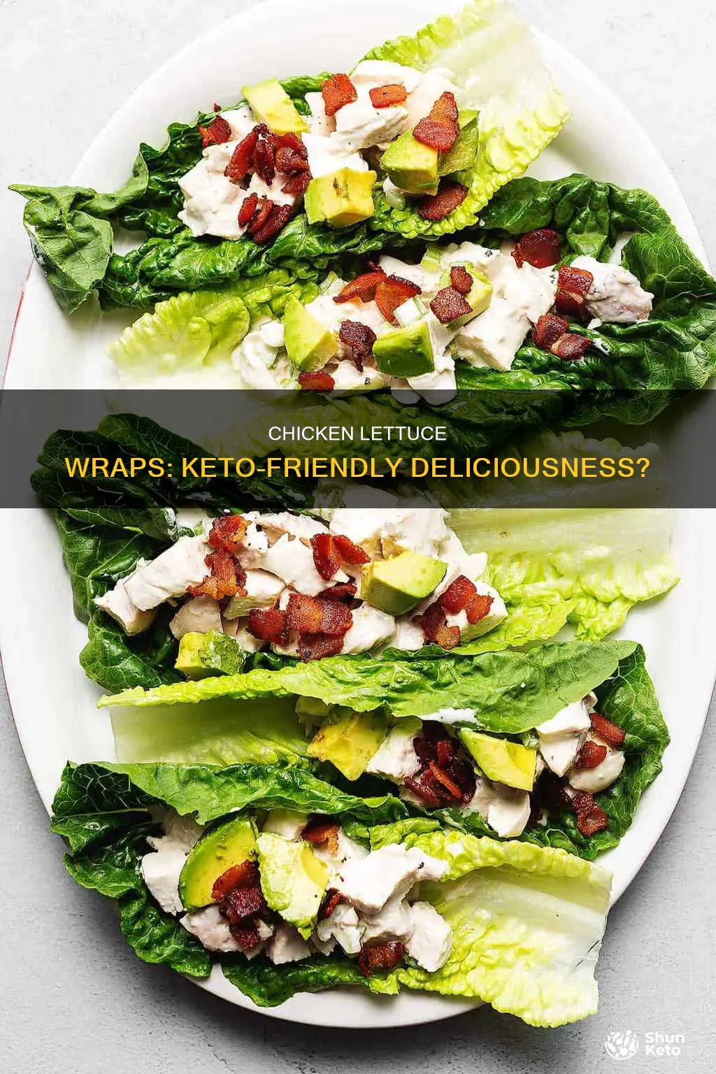 are chicken lettuce wraps keto