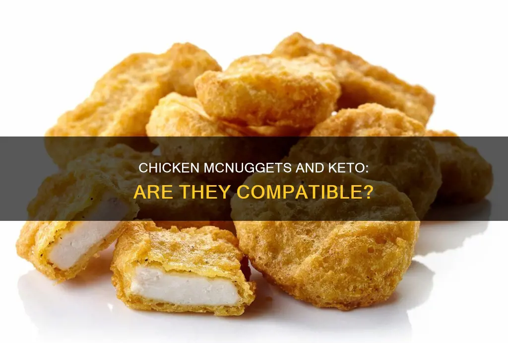 are chicken mcnuggets keto