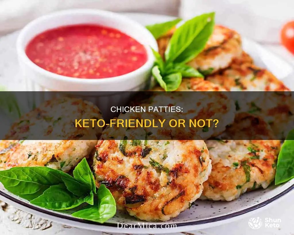 are chicken patties keto