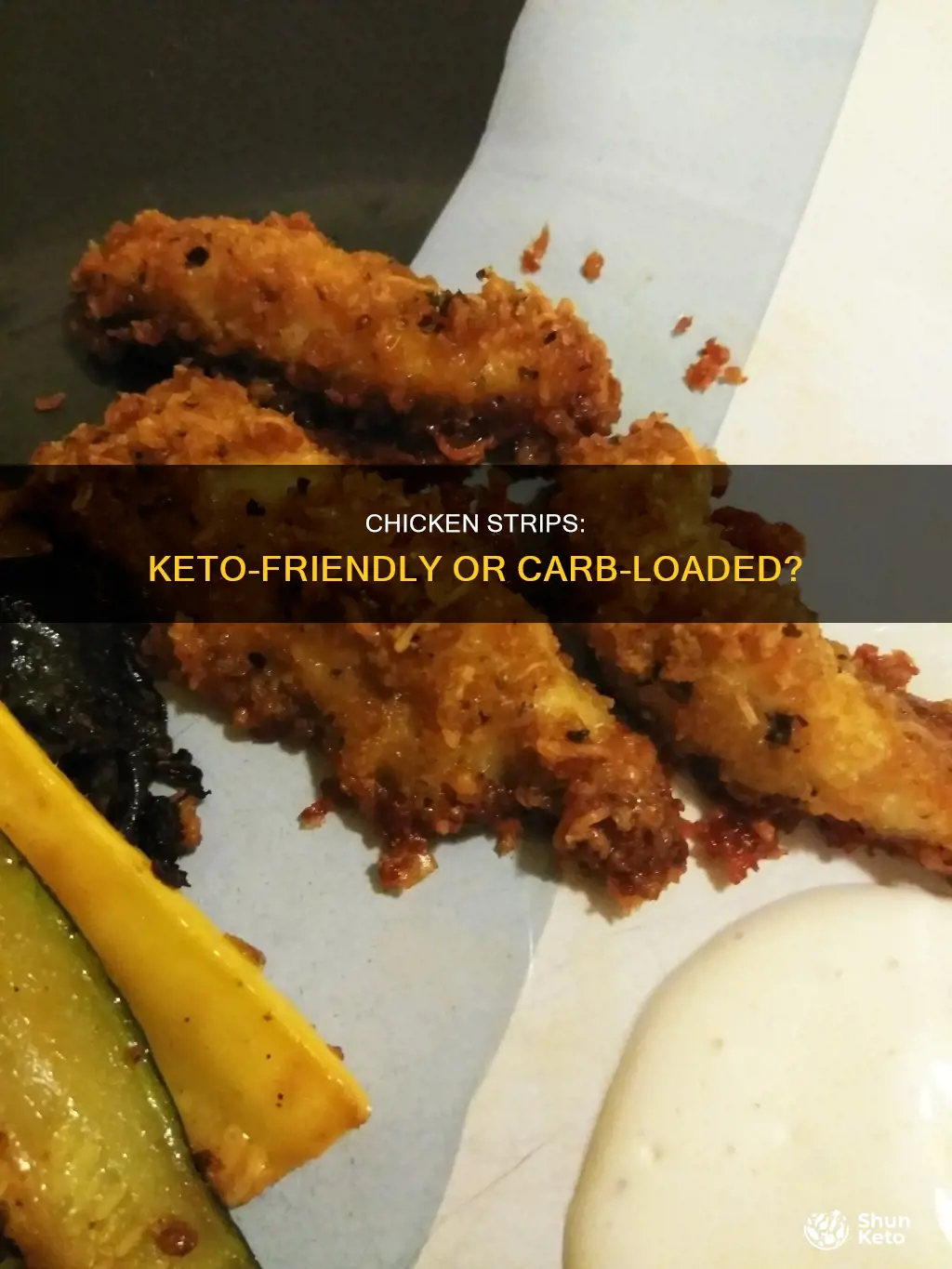 are chicken strips keto