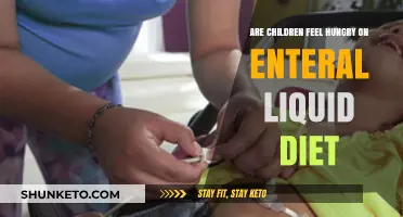 Enteral Diets: Do Children Feel Hungry?