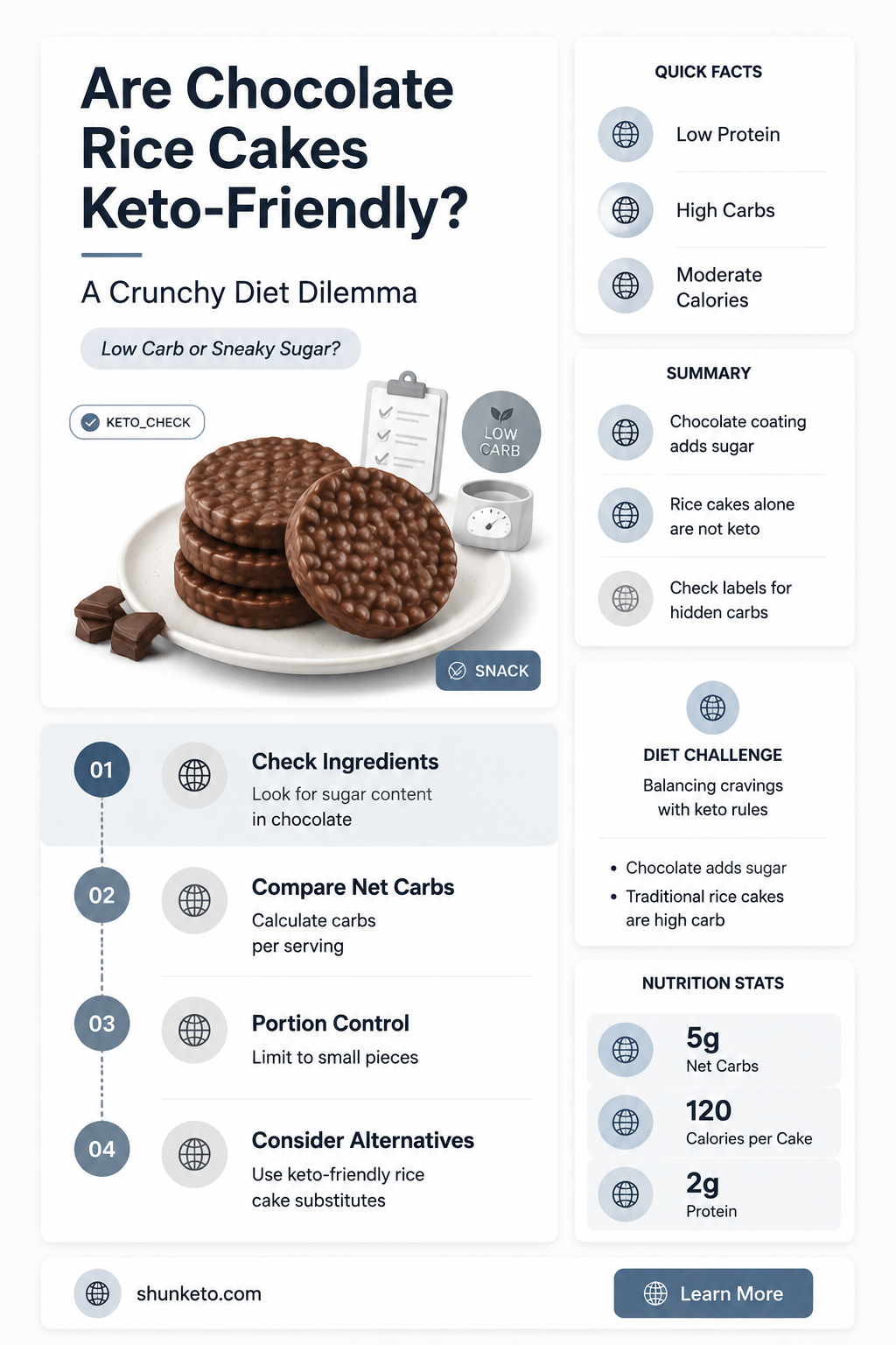 are chocolate rice cakes keto