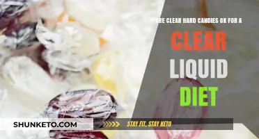 Hard Candies and Clear Liquid Diets: Safe or Not?