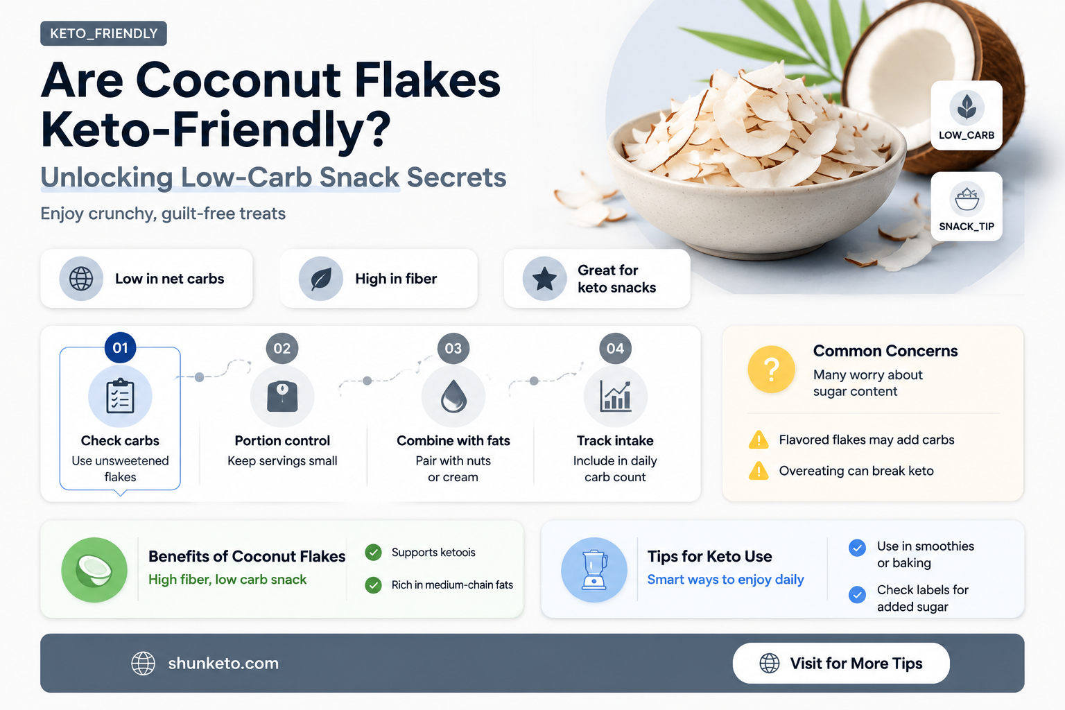 are coconut flakes keto