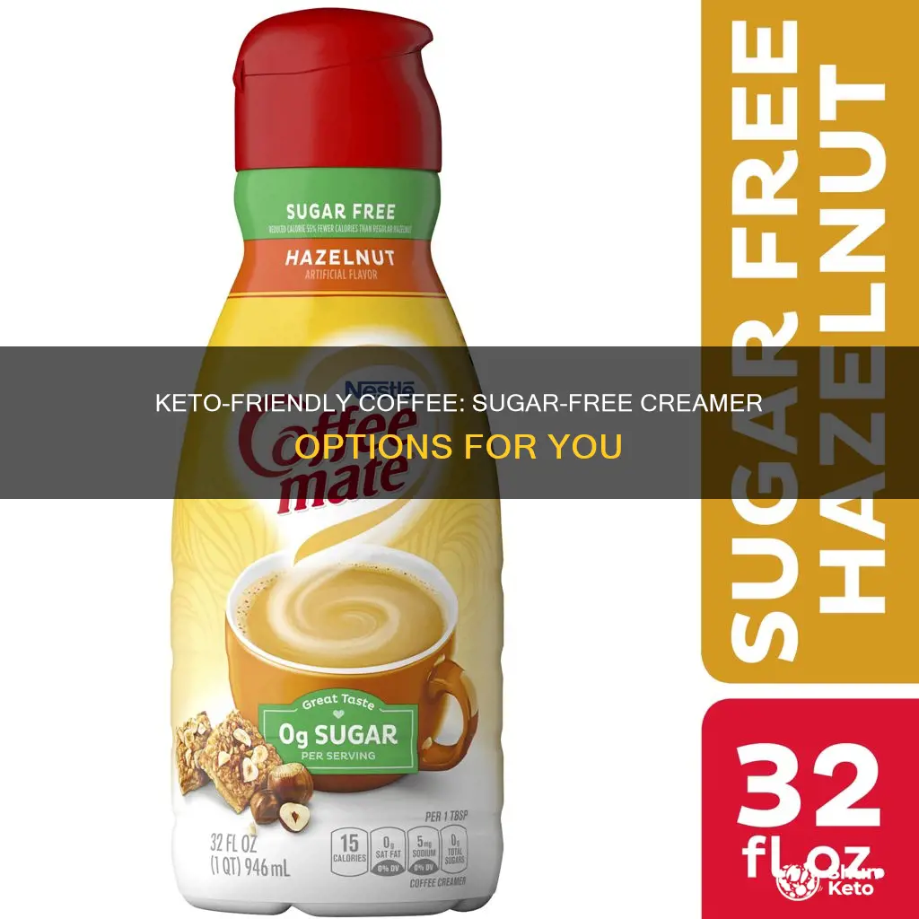 are coffee mate sugar free creamer keto