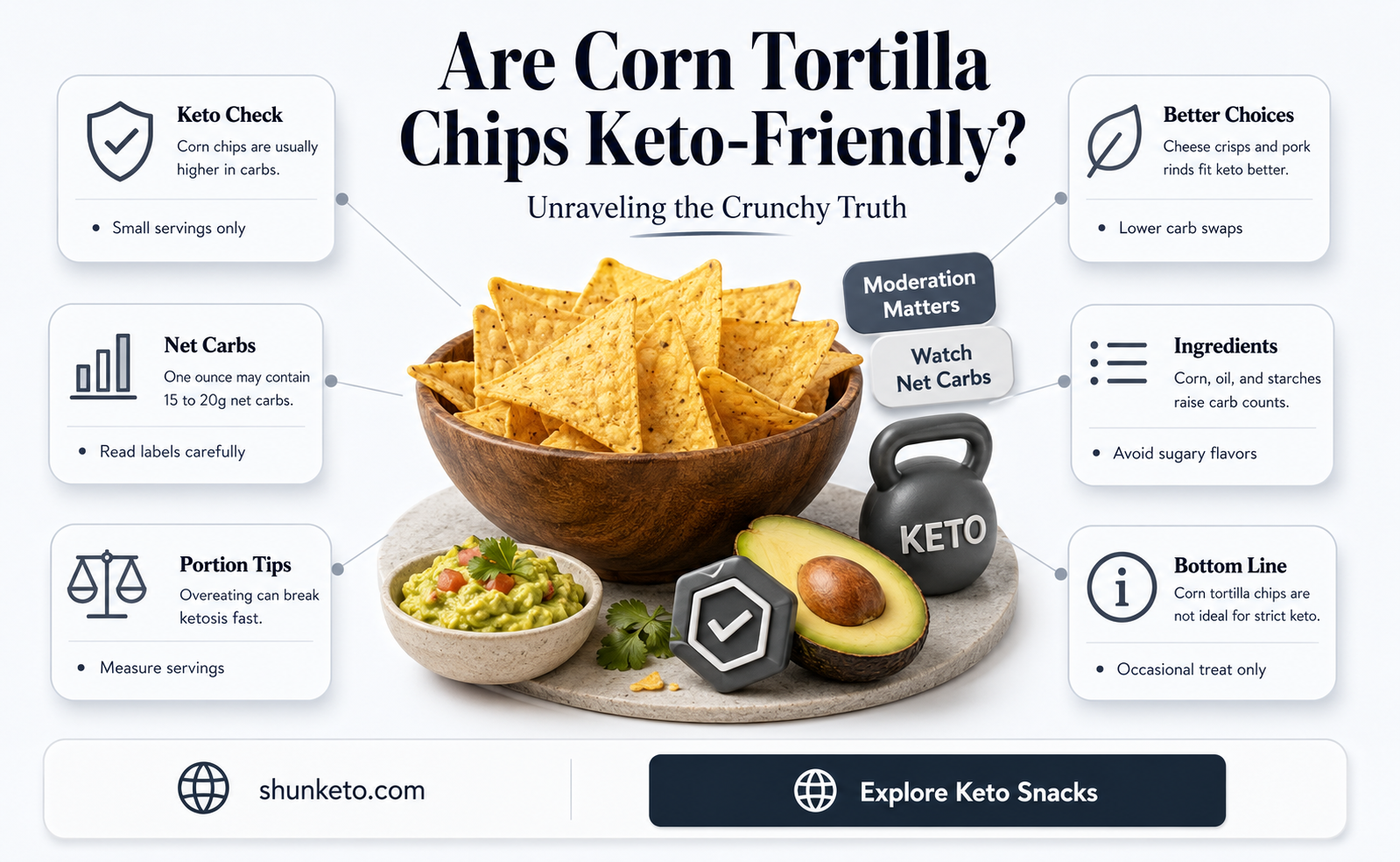 are corn tortilla chips keto