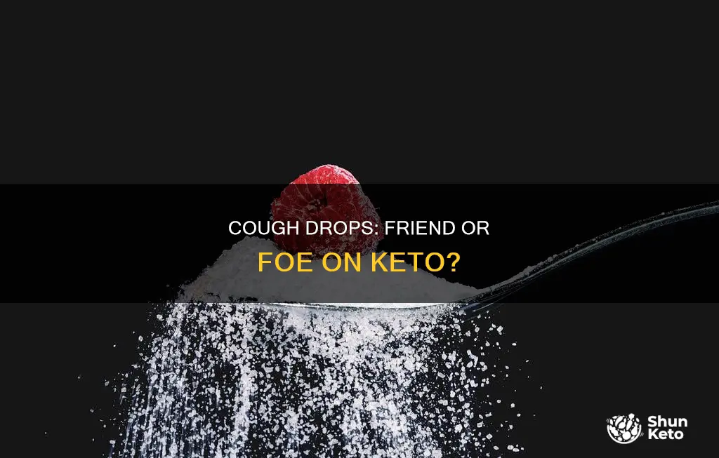 are cough drops bad for keto