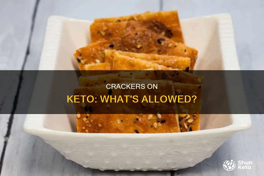 are crackers allowed on keto