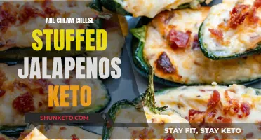 Cream Cheese-Stuffed Jalapenos: A Keto Snack Heaven