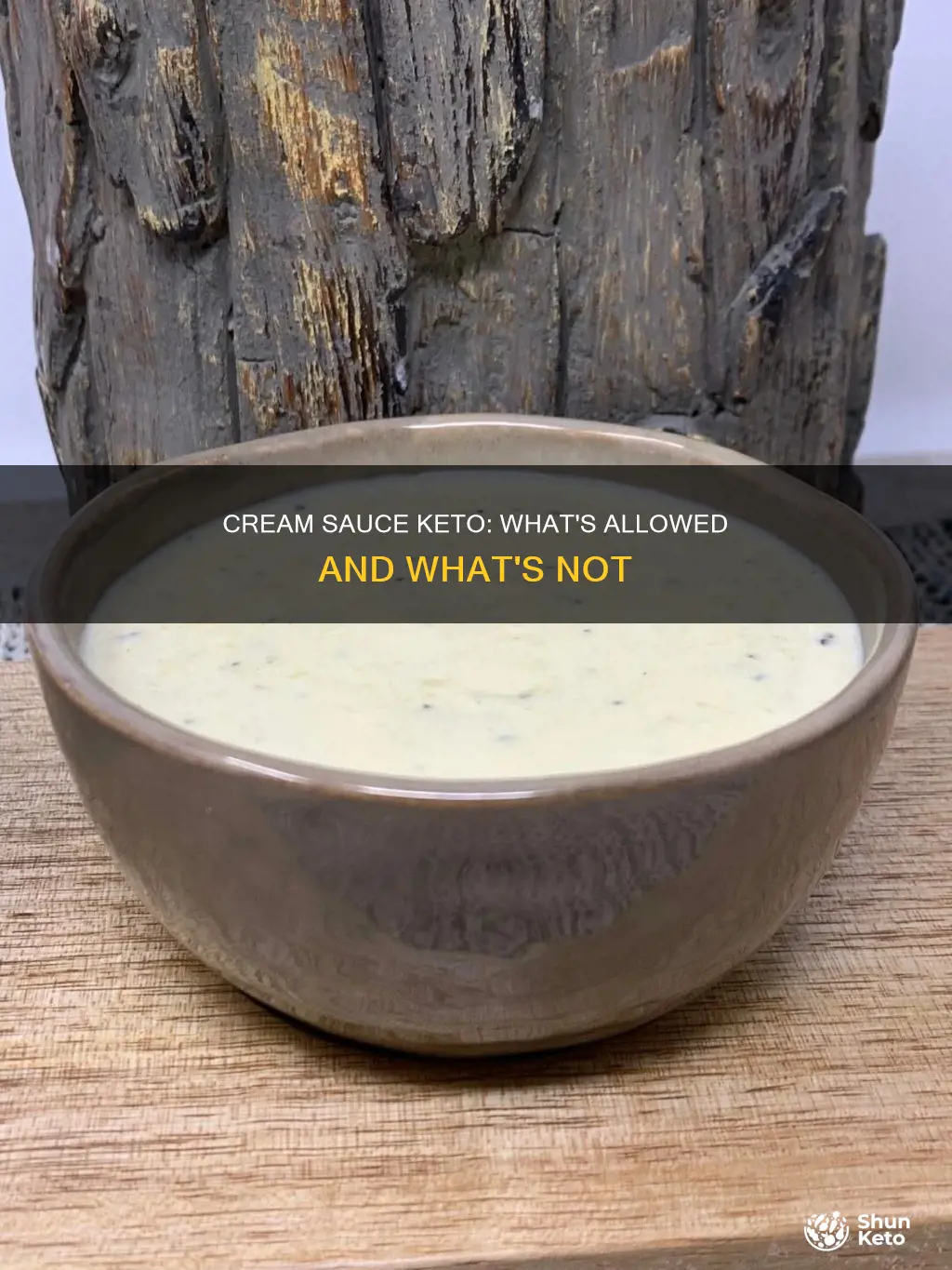 are cream sauces allow on keto