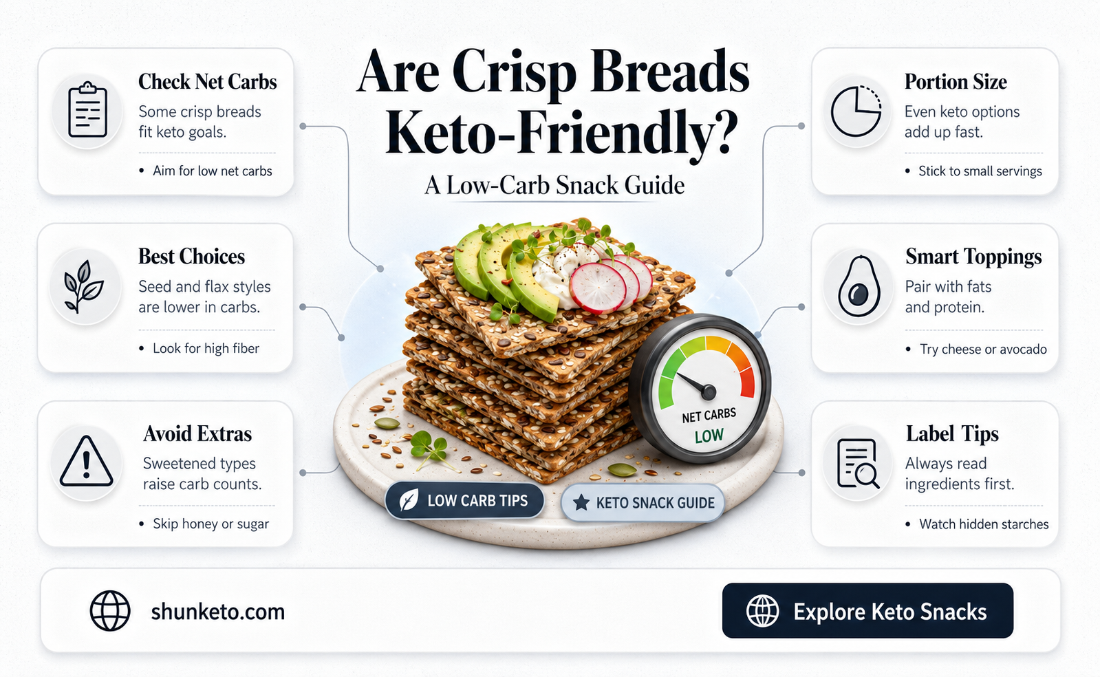 are crisp breads keto