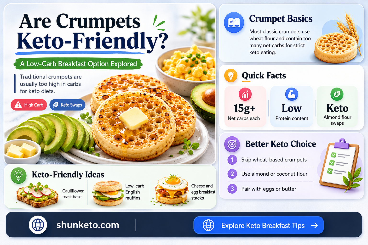 are crumpets keto