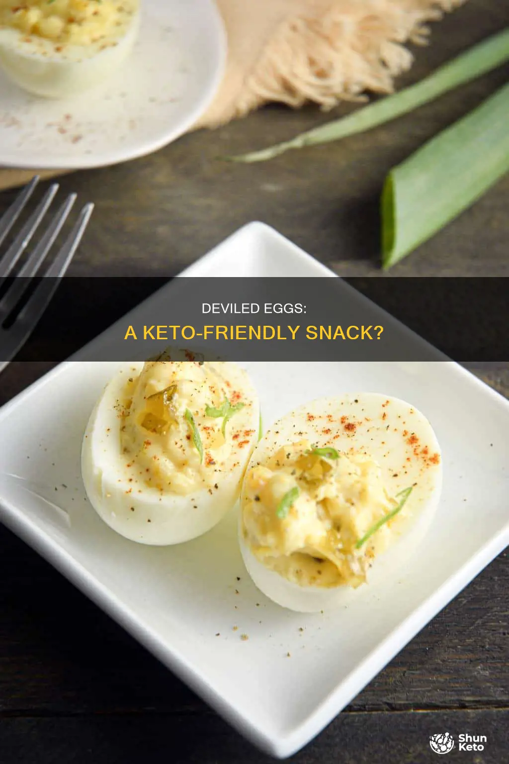 are deviled eggs keto approved