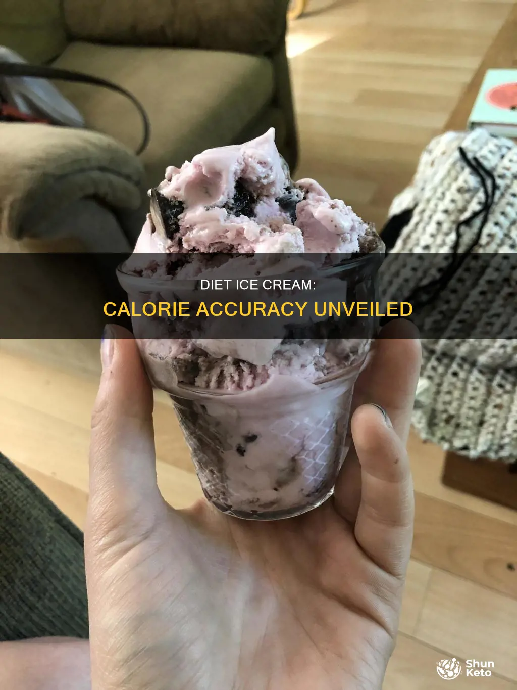 are diet icecream calories acurate